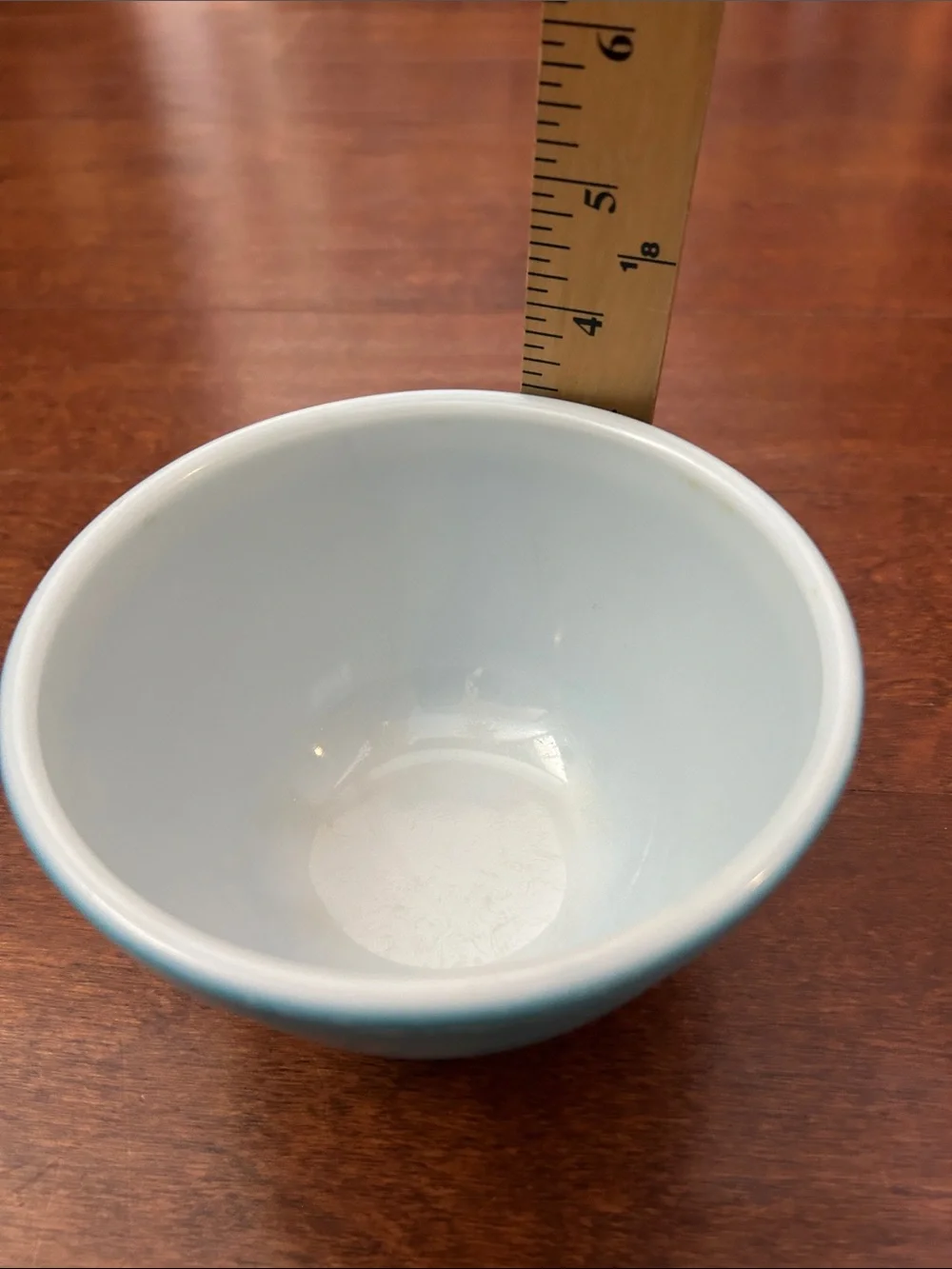 Vintage Pyrex Turquoise Ceramic Bowl